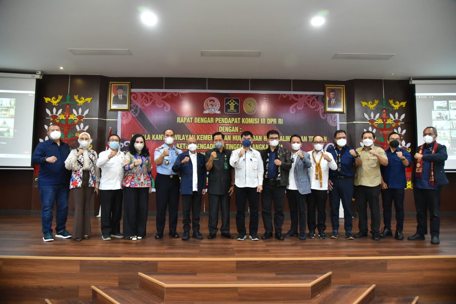 KUNJUNGAN KERJA RESES KOMISI III DPR RI  KE WILAYAH HUKUM PROVINSI KALIMANTAN TENGAH