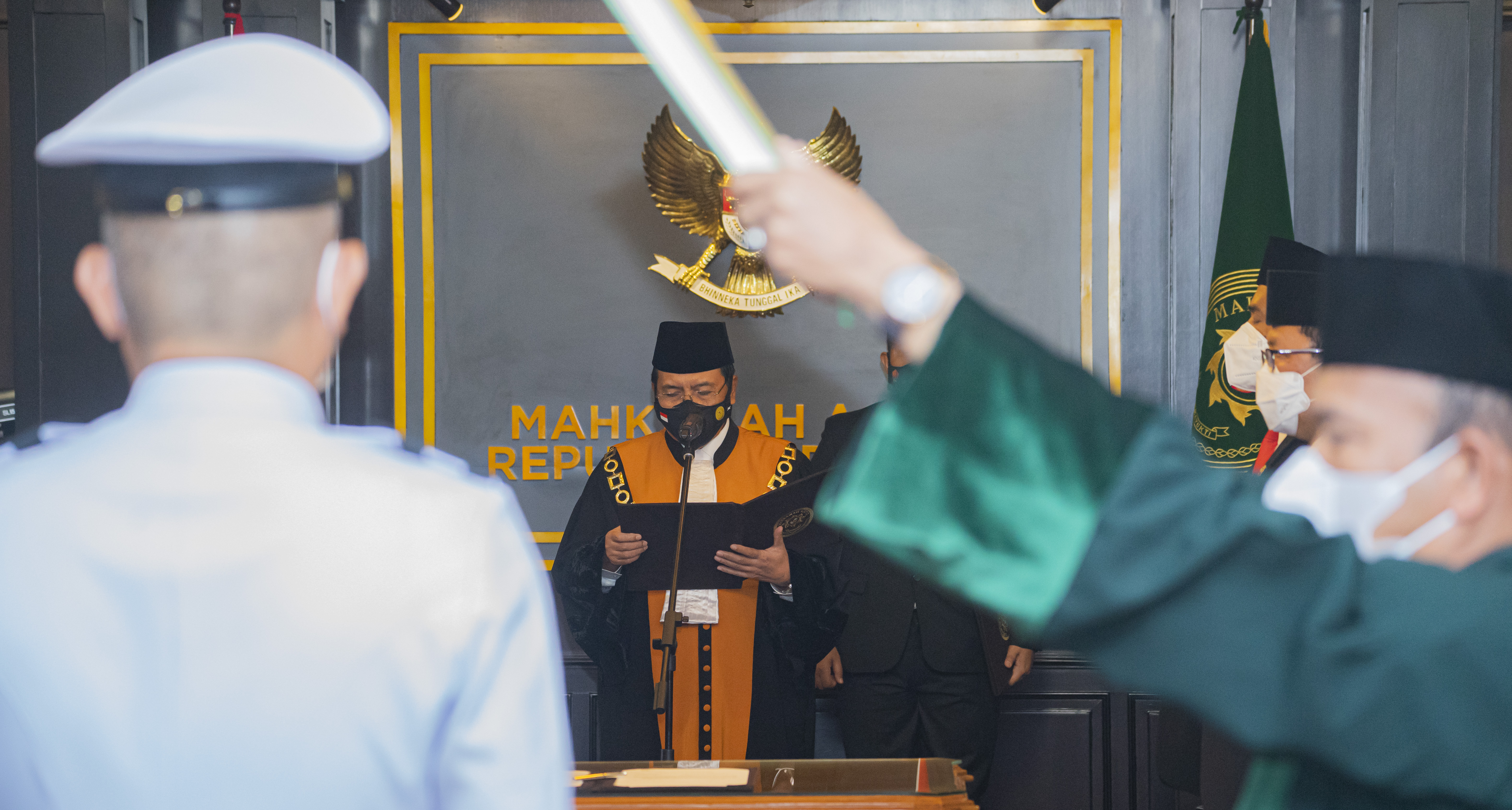 KETUA MA LANTIK PANITERA MUDA PERKARA PIDANA MILITER MAHKAMAH AGUNG