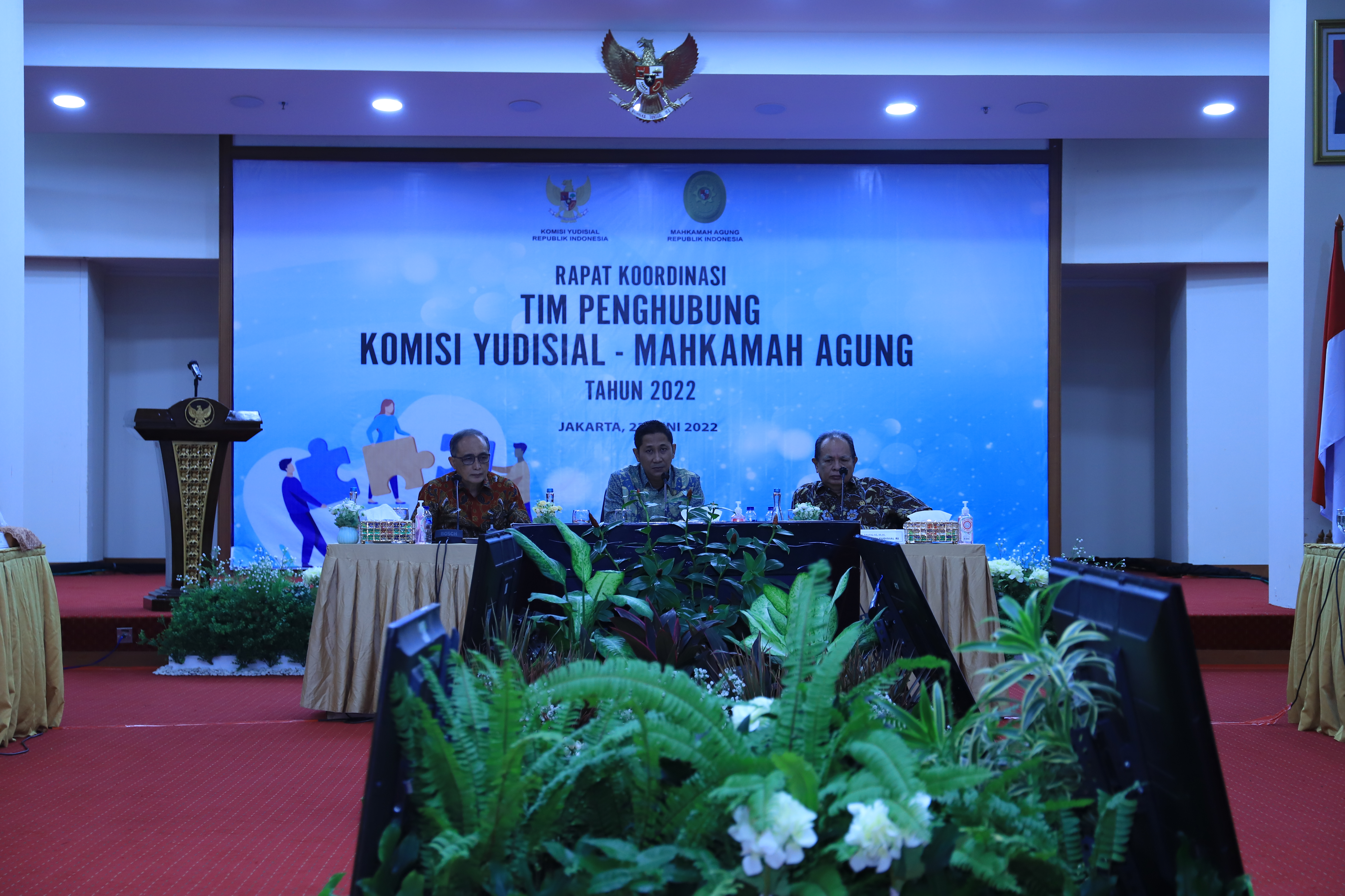 RAPAT KOORDINASI KOMISI YUDISIAL DAN MAHKAMAH AGUNG