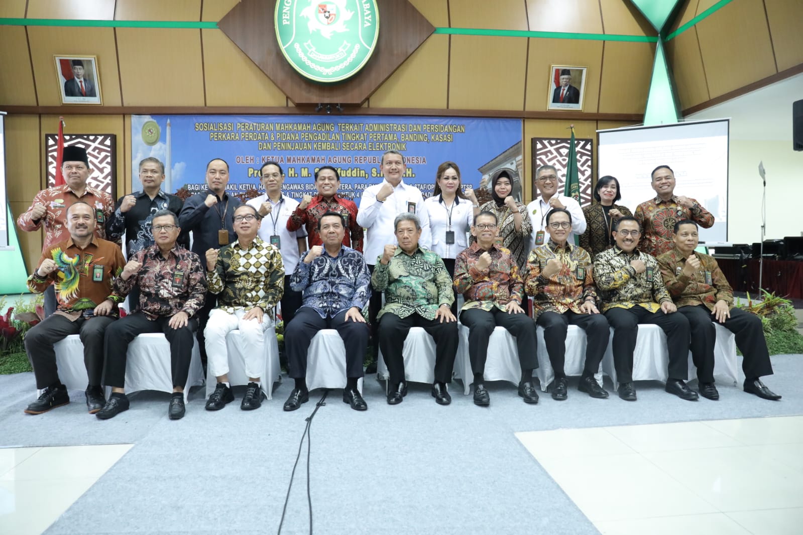 KETUA MA: KITA MELANGKAH BERSAMA UNTUK MENCIPTAKAN BADAN PERADILAN YANG MODERN