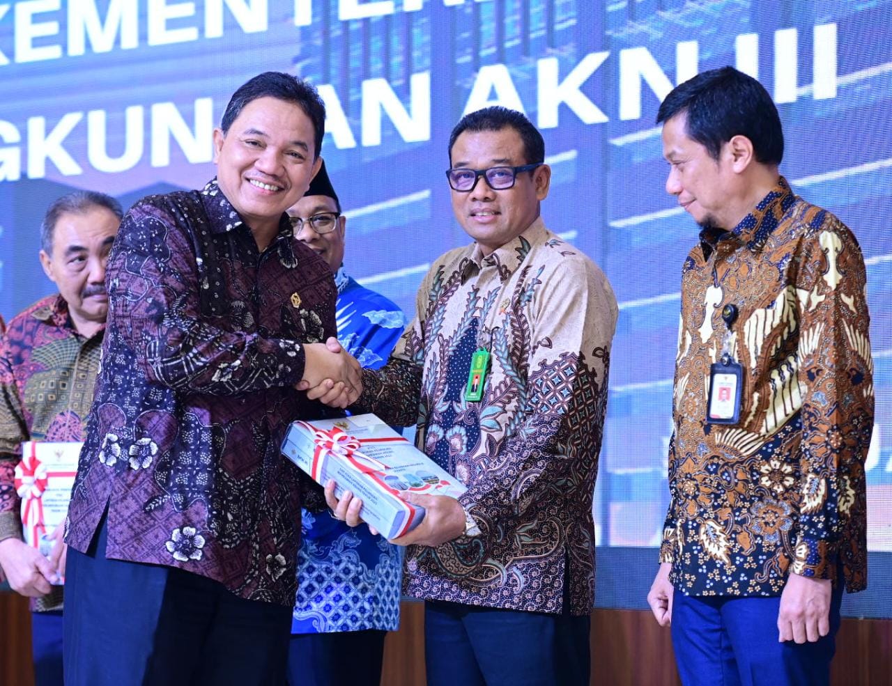 MAHKAMAH AGUNG TERIMA LAPORAN HASIL PEMERIKSAAN DARI BPK RI