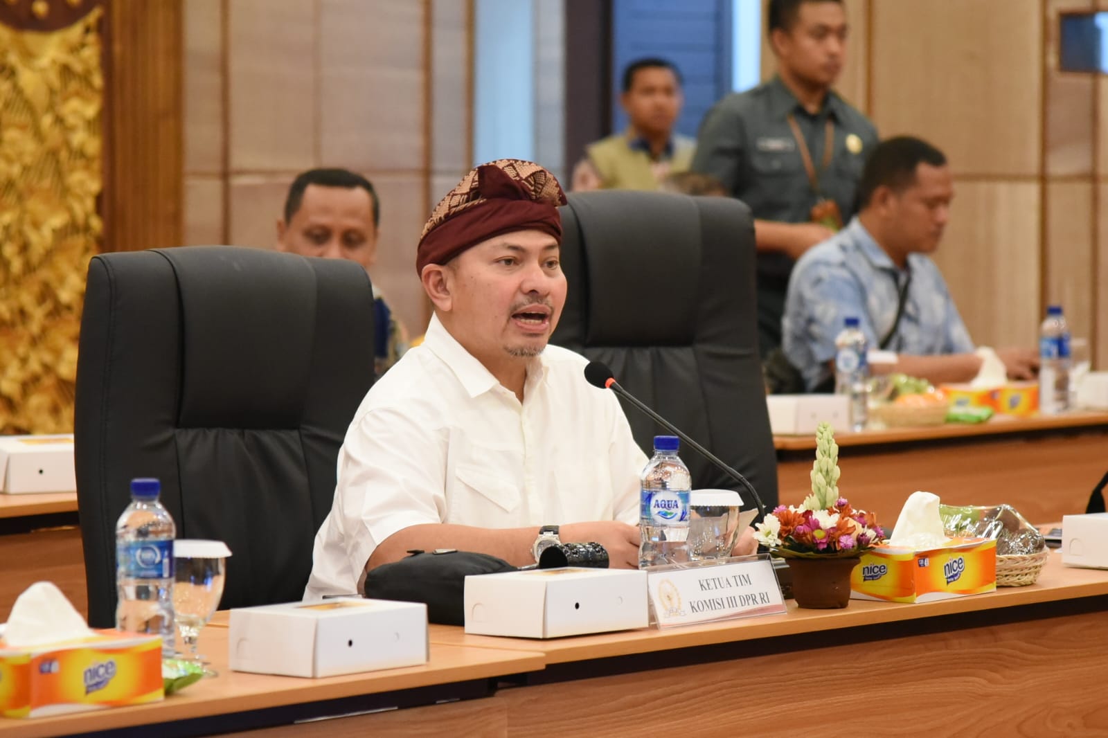 KUNJUNGAN KERJA KOMISI III DPR KE BALI