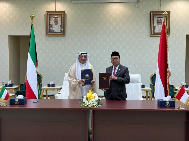 MAHKAMAH AGUNG RI DAN DEWAN PERADILAN AGUNG KUWAIT MENANDATANGANI NOTA KESEPAHAMAN KERJA SAMA BIDANG PERADILAN