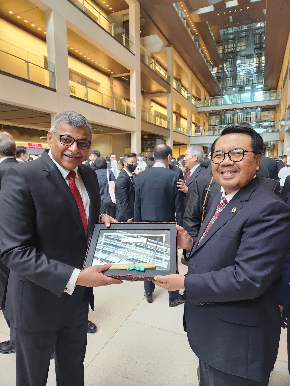 KETUA MAHKAMAH AGUNG HADIRI OPENING LEGAL YEAR SINGAPURA 2024