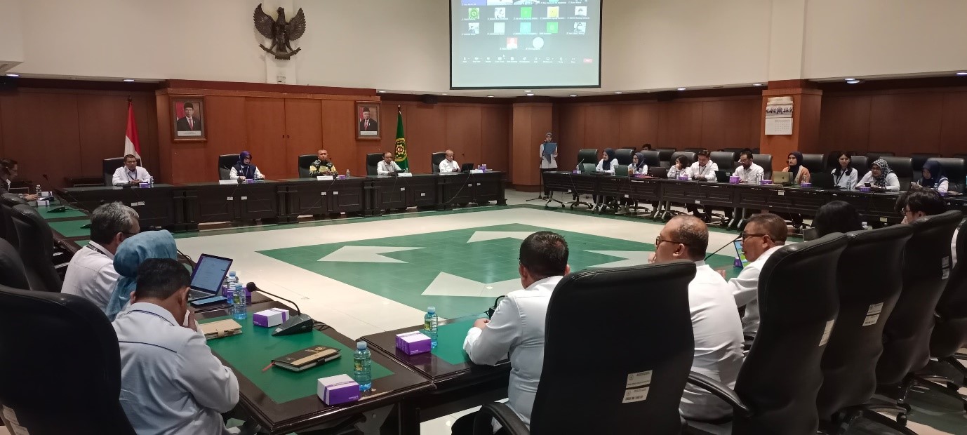 PEMAPARAN RENCANA PENILAIAN MANDIRI MATURITAS PENYELENGGARAAN SISTEM PENGENDALIAN INTERN PEMERINTAH (SPIP) PADA MAHKAMAH AGUNG RI TAHUN 2024