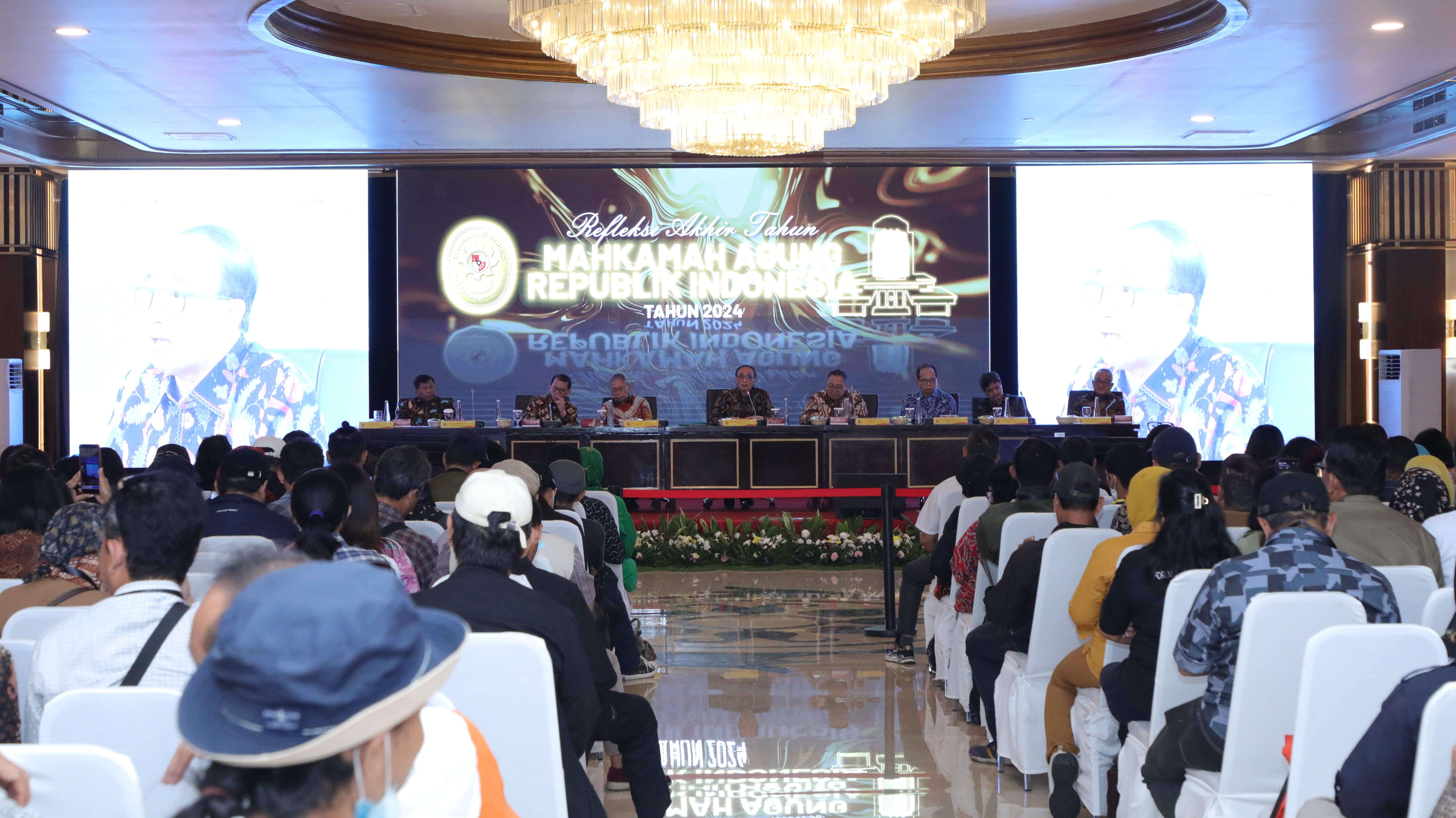 SAMPAIKAN REFLEKSI 2024, KETUA MA APRESIASI PERS YANG MEMBERIKAN RUANG UNTUK BERITA BAIK DAN MENGINSPIRASI