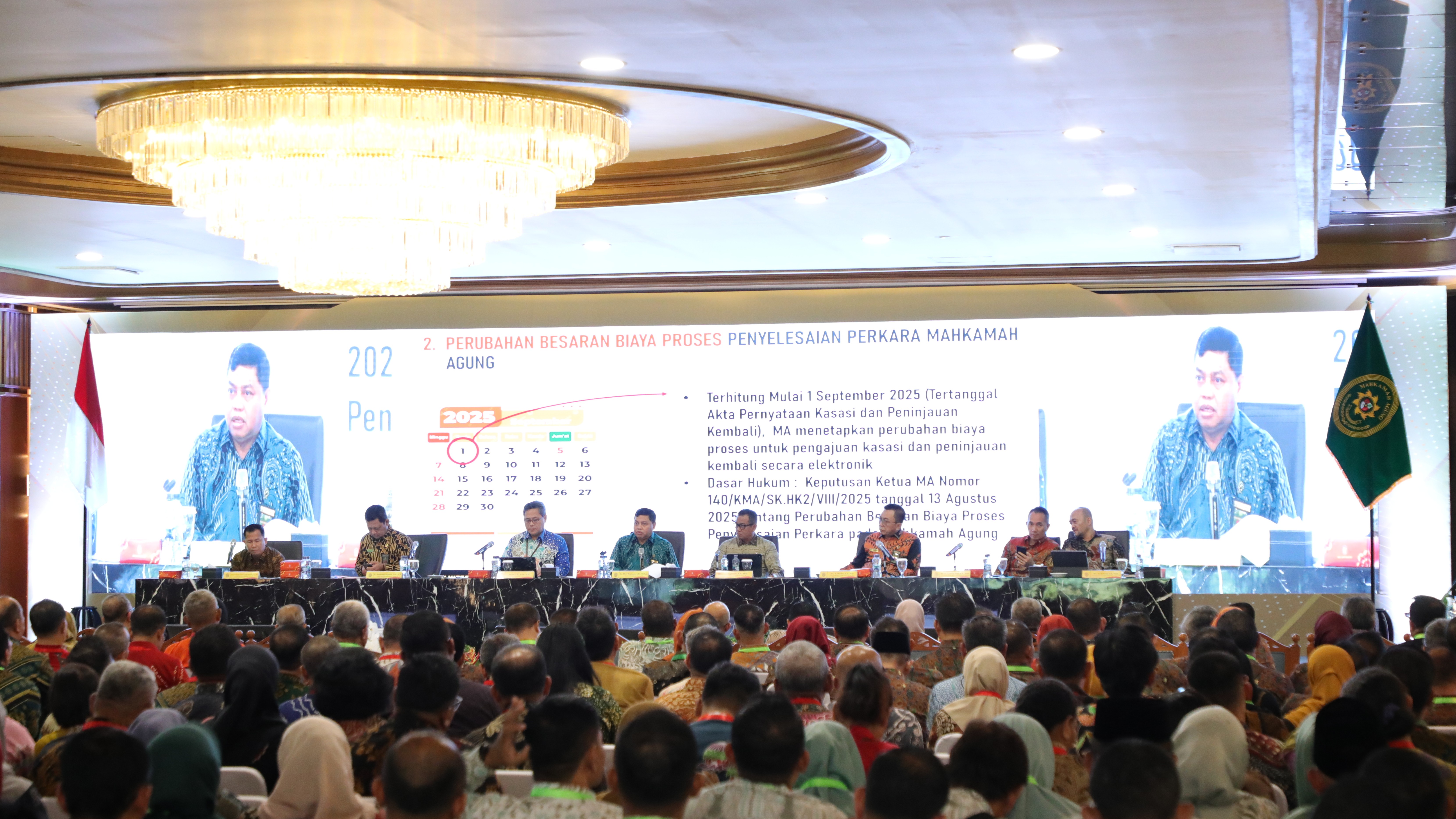 PEMBINAAN PANITERA SE-INDONESIA OLEH ESELON I MA, BAHAS PENGELOLAAN BIAYA PERKARA HINGGA EVALUASI KINERJA