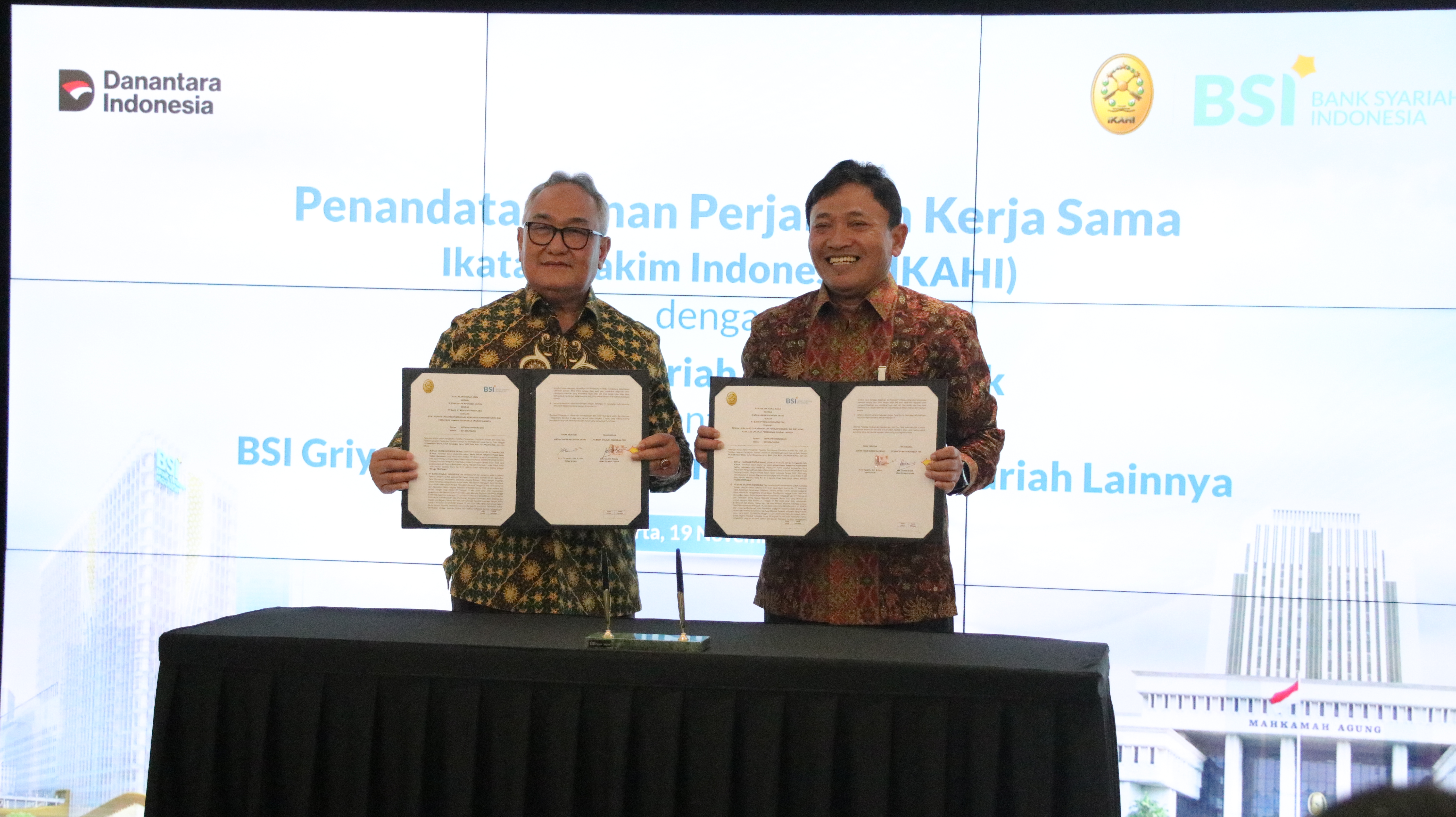 JALIN PKS DENGAN BSI, PP IKAHI DORONG KEMUDAHAN AKSES KEPEMILIKAN HUNIAN BAGI HAKIM