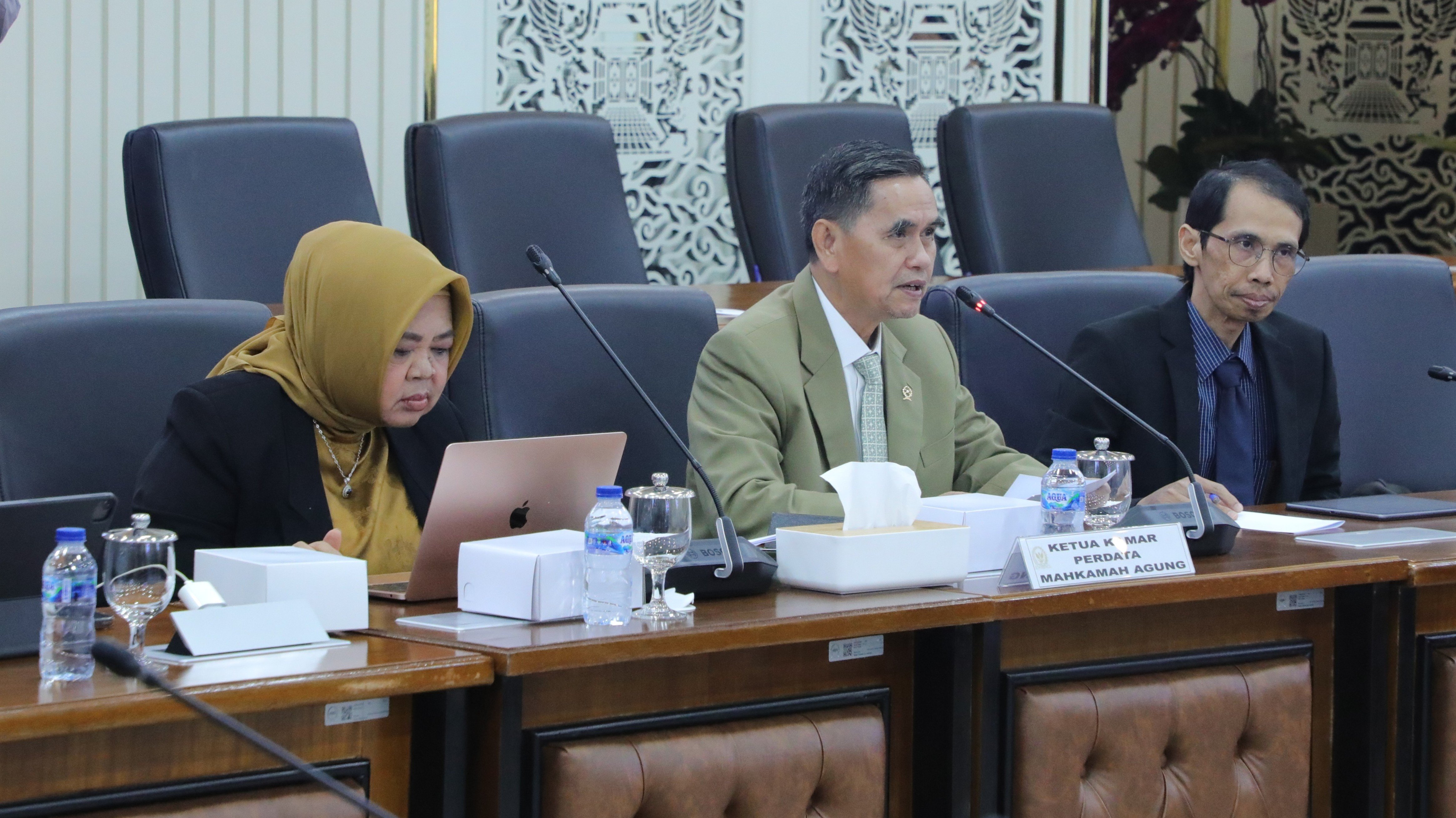 RDP PANSUS RUU HPI DENGAN HAKIM AGUNG KAMAR PERDATA MAHKAMAH AGUNG