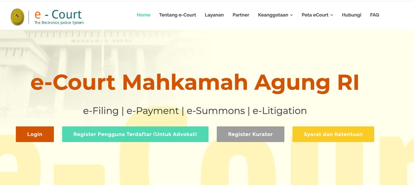 DUKUNG IMPLEMENTASI PERMA 1 TAHUN 2026, MAHKAMAH AGUNG TAMBAH FITUR SENGKETA LIKUIDASI PADA SIPP DAN E-COURT