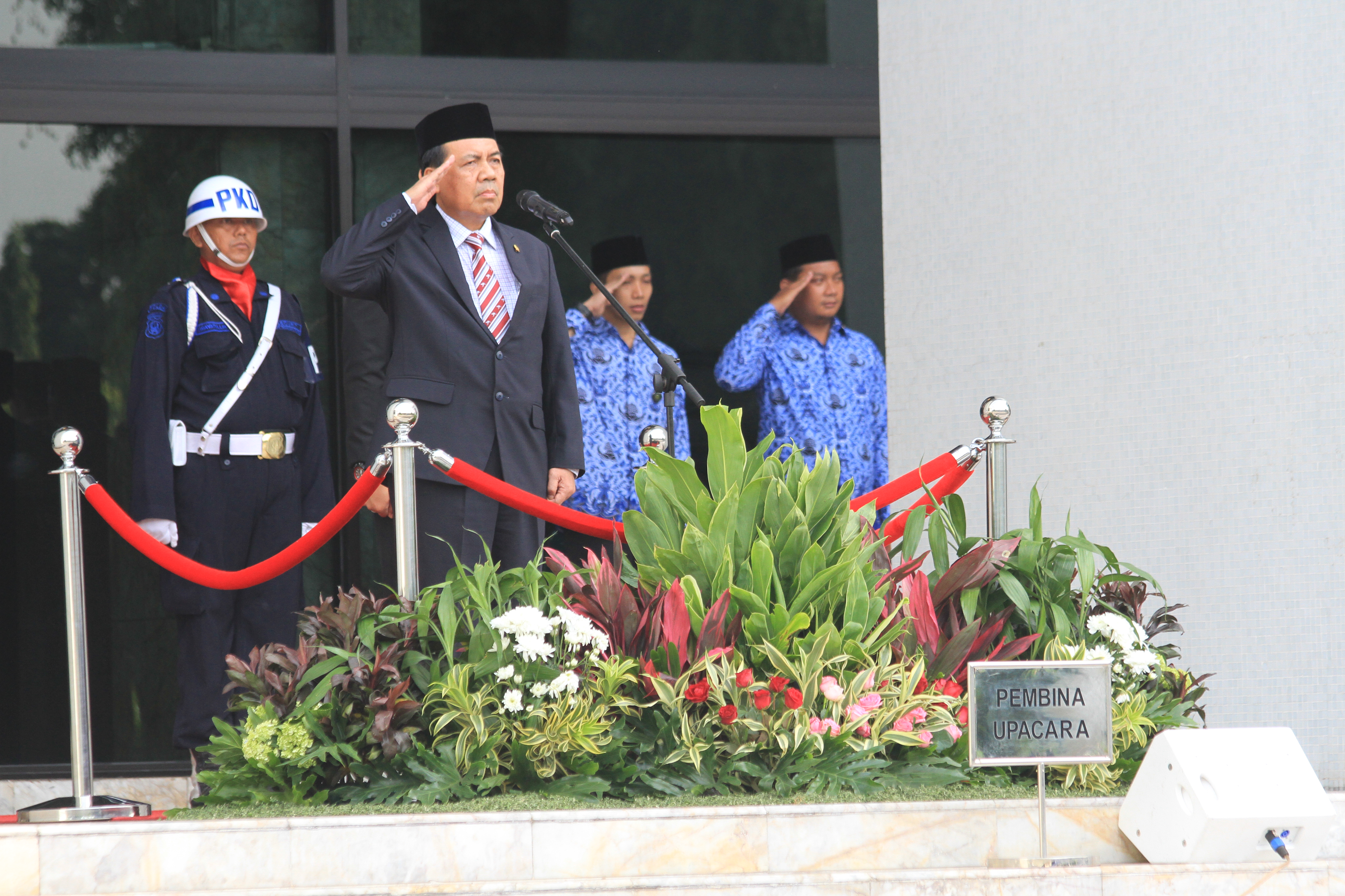 WAKIL KETUA MAHKAMAH AGUNG BIDANG YUDISIAL PIMPIN UPACARA HARI KESAKTIAN PANCASILA