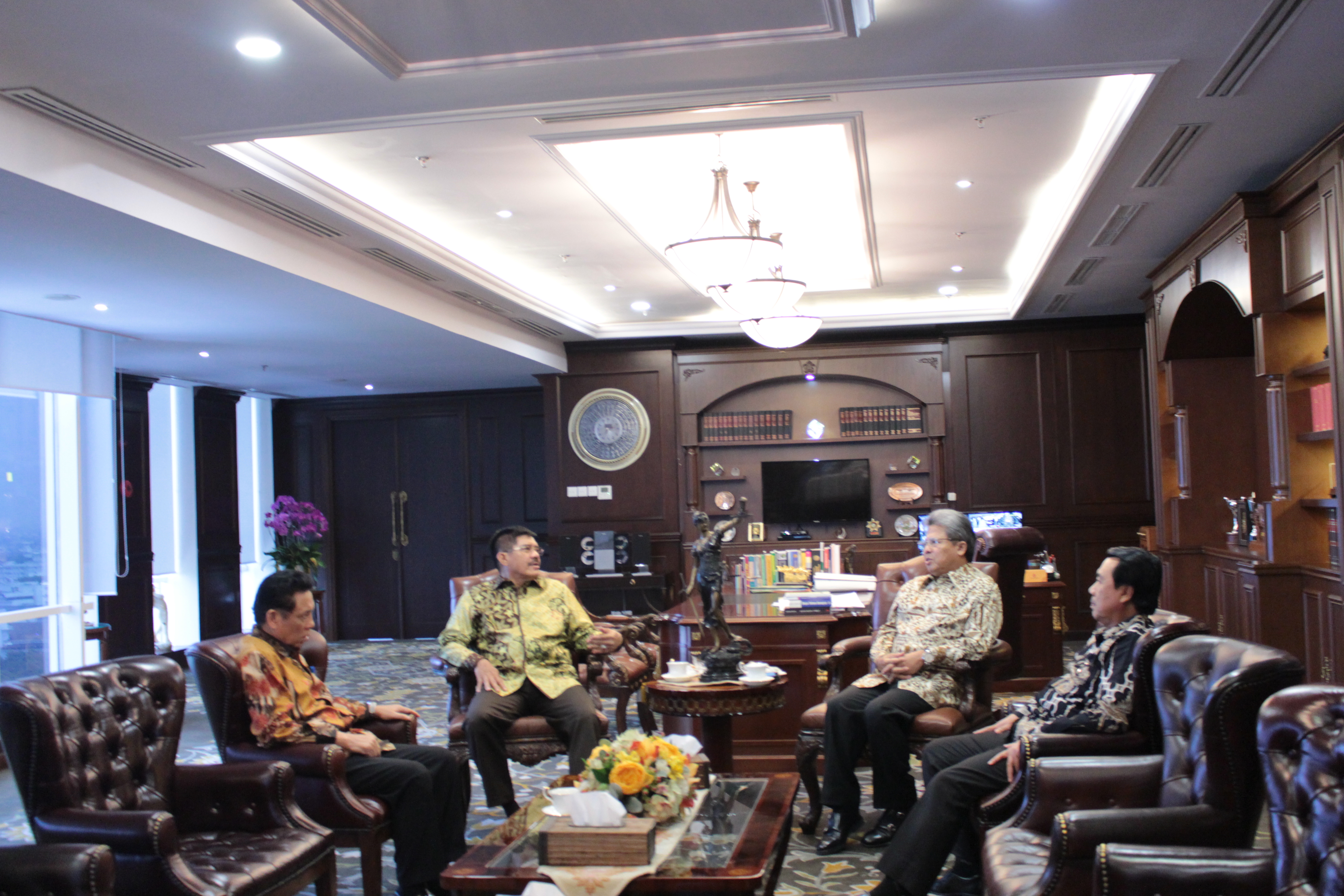 CHIEF JUSTICE OF SUPREME COURT HOSTED THE KINGDOM OF NORWAY’S AMBASSADOR FOR INDONESIA