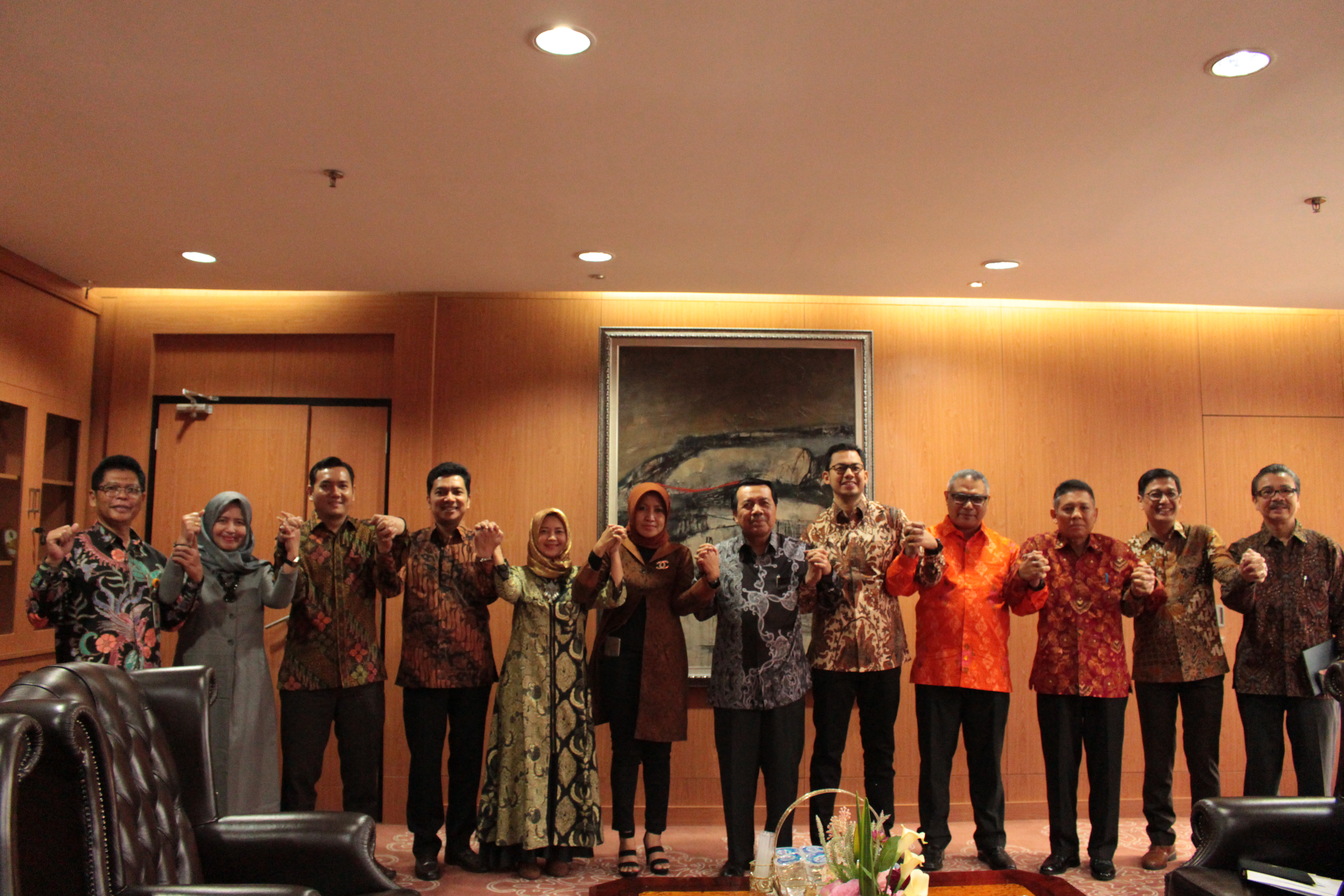 VICE CHIEF JUSTICE FOR JUDICIAL MATTERS HOSTED THE INDONESIAN BROADCASTING COMMISSION (KPI)