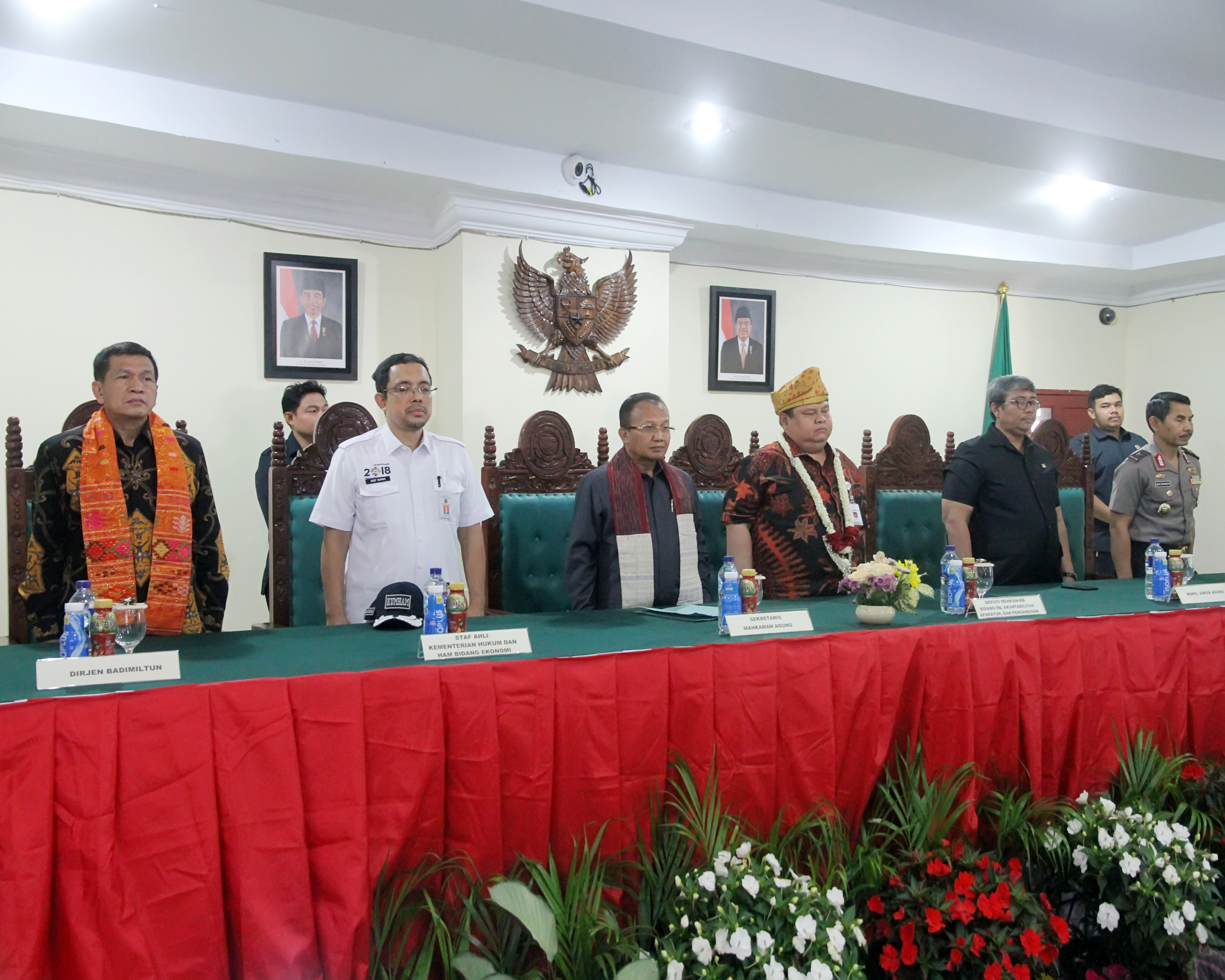 DEPUTI KEMENPAN RB KUNJUNGI PENGADILAN NEGERI MEDAN DAN PENGADILAN NEGERI LUBUK PAKAM