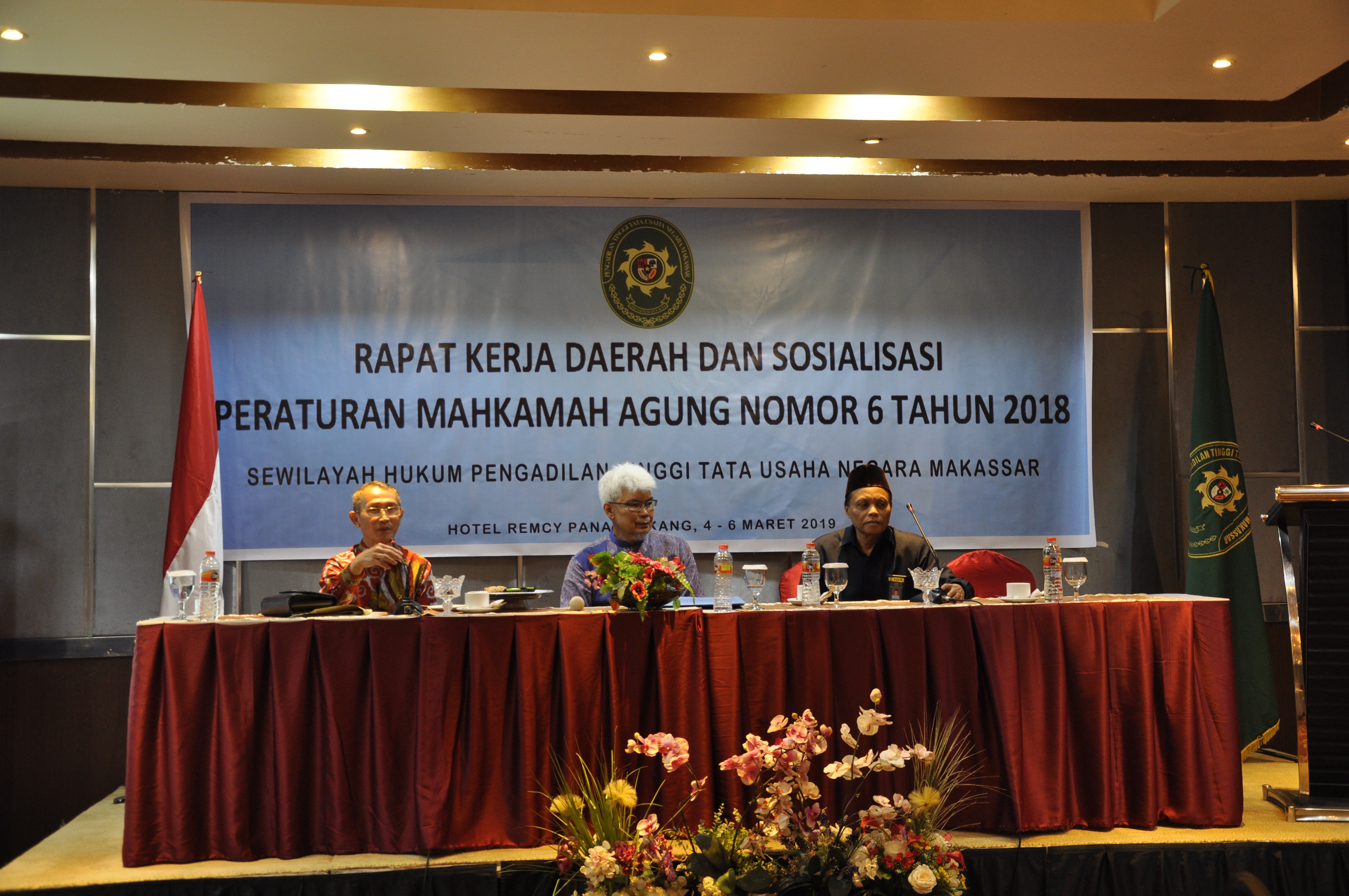 SOSIALISASI PERATURAN MAHKAMAH AGUNG NOMOR 6 TAHUN 2018 TENTANG PEDOMAN PENYELESAIAN SENGKETA ADMINISTRASI SETELAH MENEMPUH UPAYA ADMINISTRASI