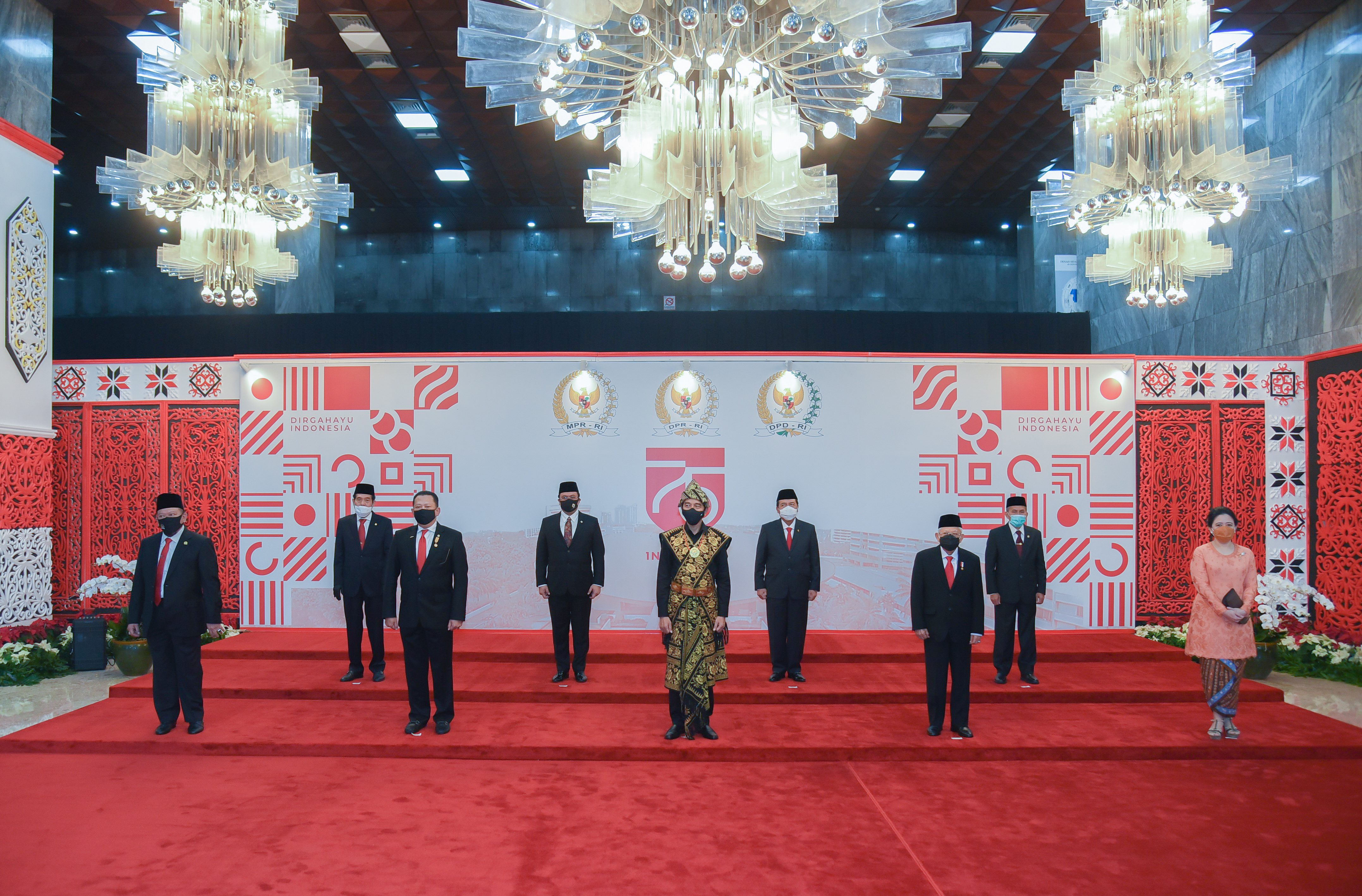 CHIEF JUSTICE SYARIFUDDIN ATTENDS ANNUAL SESSION OF MPRI RI, DPR RI, DPD RI, AND STATE ADDRESS OF THE PRESIDENT OF THE REPUBLIC OF INDONESIA AND FINANCIAL NOTE OF STATE BUDGET FOR THE 2021 FISCAL YEAR