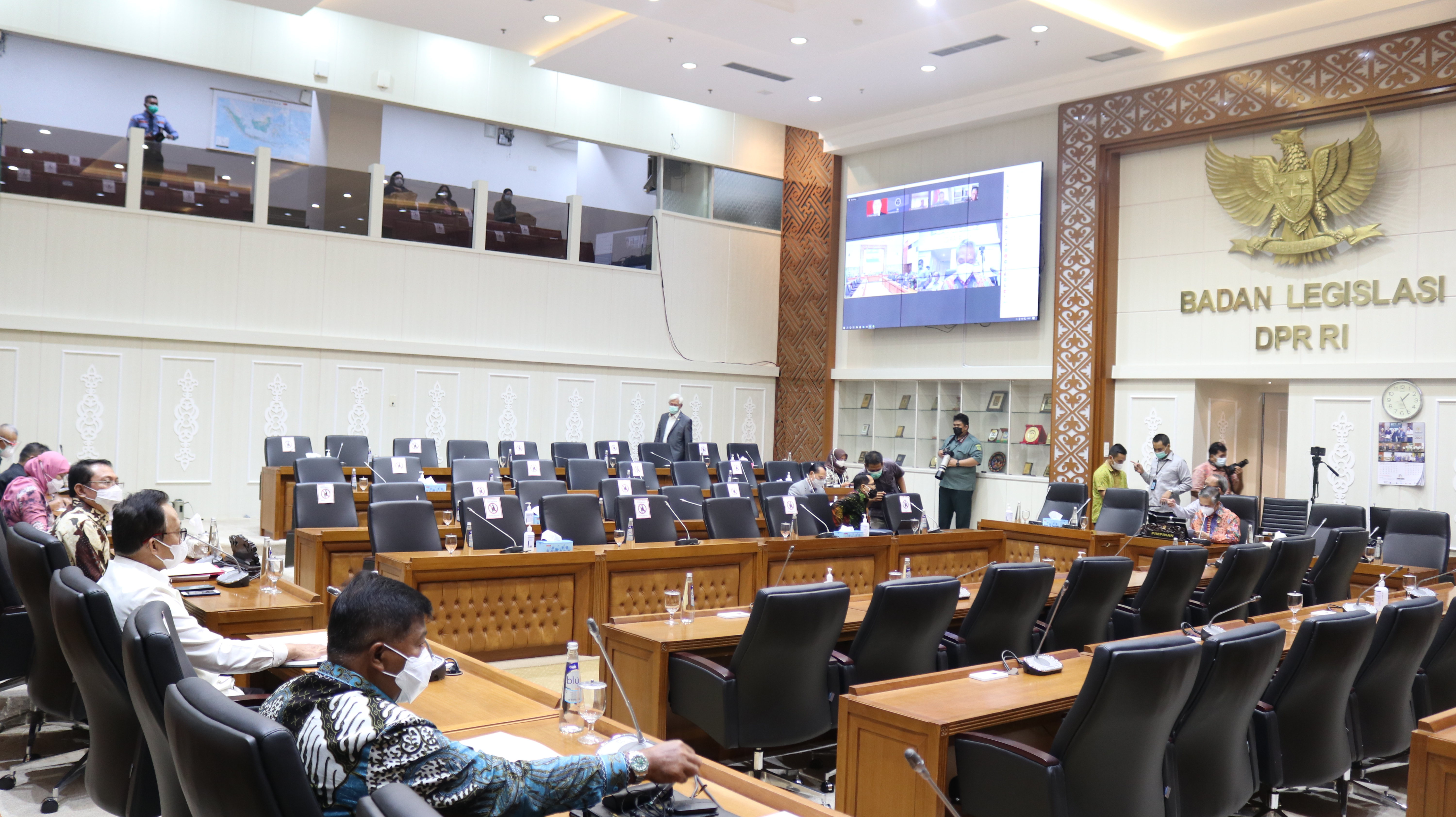 SEKRETARIS MAHKAMAH AGUNG RI HADIRI RAPAT DENGAR PENDAPAT DENGAN BALEG DPR RI