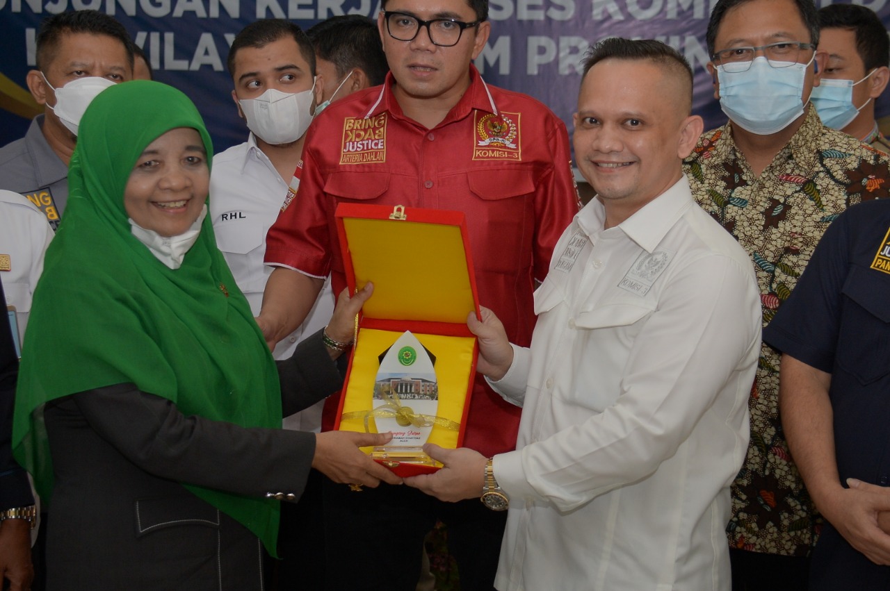 KUNJUNGAN KERJA RESES MASA PERSIDANGAN  IV  TAHUN SIDANG 2020 – 2021 KE WILAYAH HUKUM PROVINSI ACEH