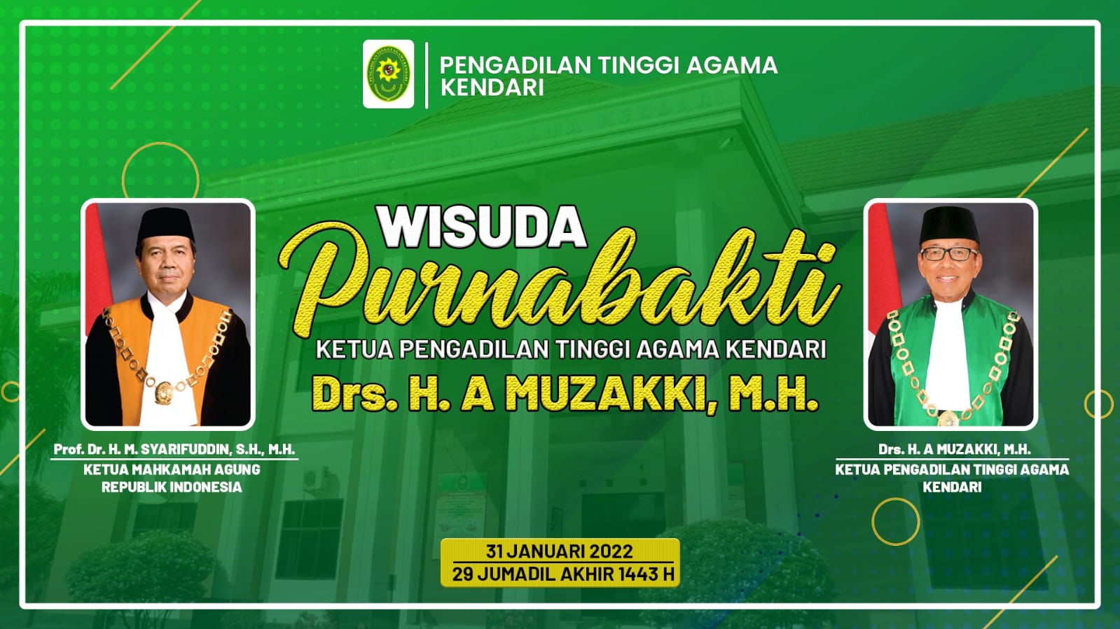 KETUA MAHKAMAH AGUNG: PURNABAKTI MERUPAKAN FASE SUNNATULLAH